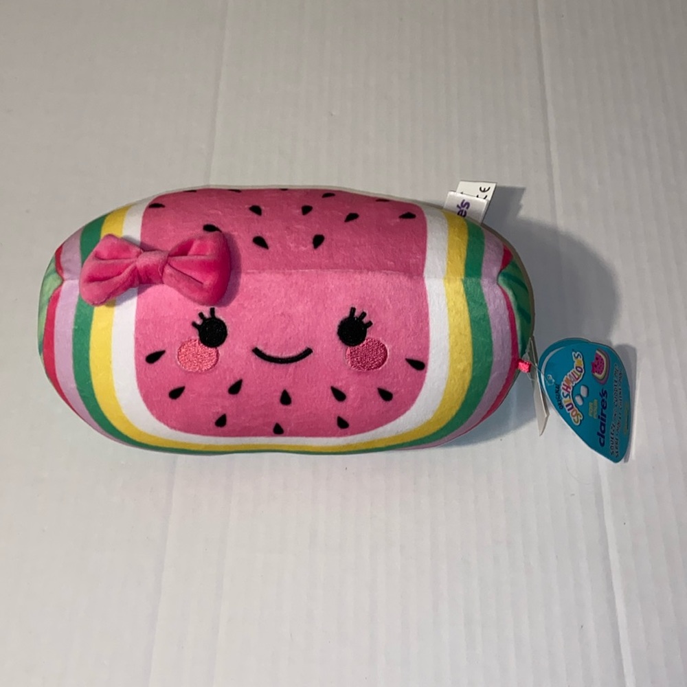 Claire’s Squishmallows Lietta The Watermelon Stuffed Plush Toy